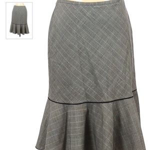 White House Black Market Classic Plaid Skirt